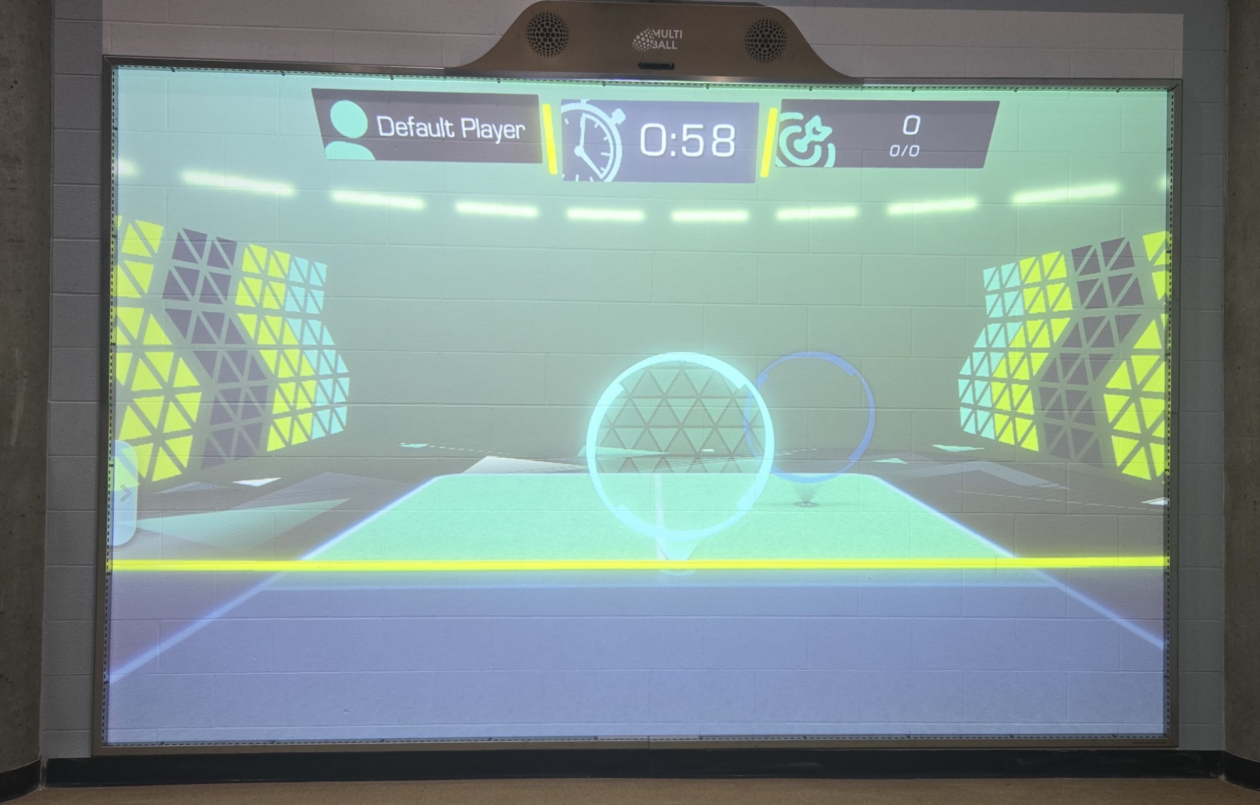 Multiball Interactive Game Wall at UM-Flint Recreation Center